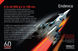 ENDEVCO产品航空航天领域应用